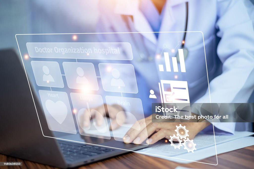 Docter Management Doctor Using Technology Document Management On Computer System ...