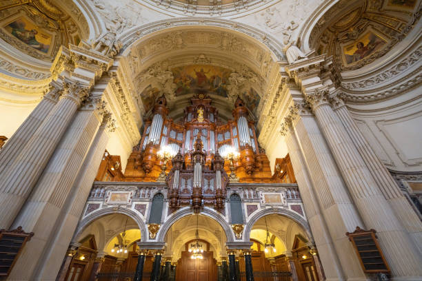 Alte Kirchen Orgel in einer Seemann kirche