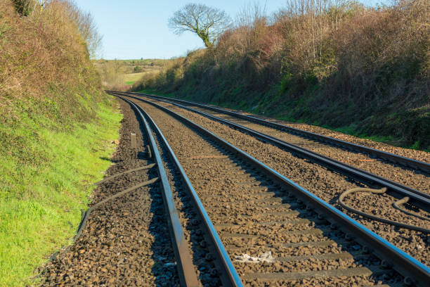 istock Railway Sleeper near Eynsford at Kent, England 1480640157