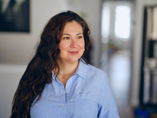 istock Hispanic Woman Portrait in a Home 1480644465
