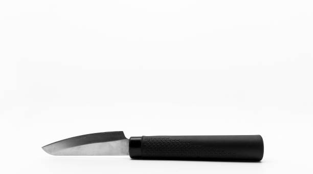 istock Kitchen little-knife isolated on white background, side view. 1480645554