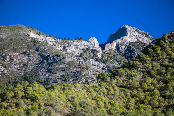 Beautiful travel destination of a southern Spain. The Sierras de Tejeda, Almijara and Alhama Mountains. Beautiful travel destination of a southern Spain. The Sierras de Tejeda, Almijara and Alhama Mountains almijara stock pictures, royalty-free photos & images