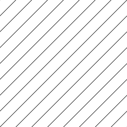 Vector seamless pattern of black abstract geometric shapes and grid isolated on a white background