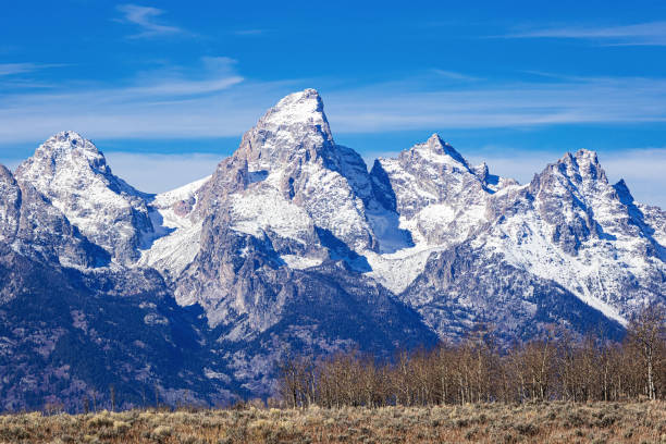 istock Snow-covered Grand Teton Range Wyoming 1480651375