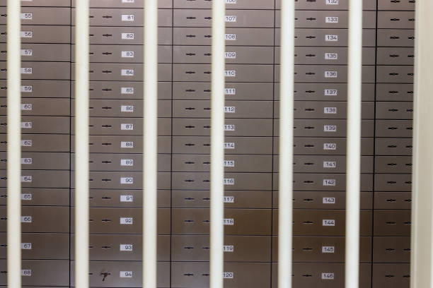 istock safe deposit boxes in a bank behind bars 1480655942
