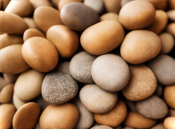 pebbles of the beach photo wallpaper stock photo