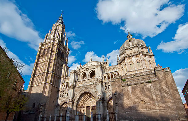 캐서드럴 of Toledo, 스페인 스톡 사진