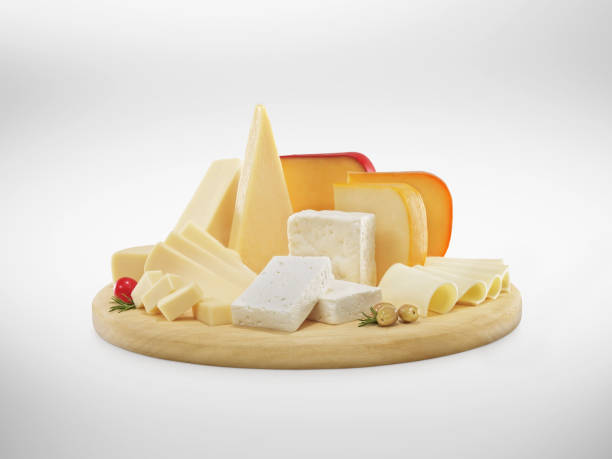 チーズプレート - vegetable food meal composition ストックフォトと画像