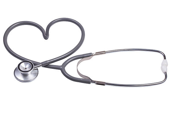 istock stethoscope make heart shape ,isolated on white with clipping pa 148066881