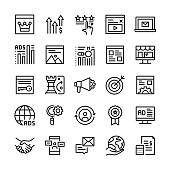 istock Vector Illustration Graphic of Inbound Marketing. Editable stroke size. Simple isolated icons. Sign, symbol, elements. Icon Set. 1480669400