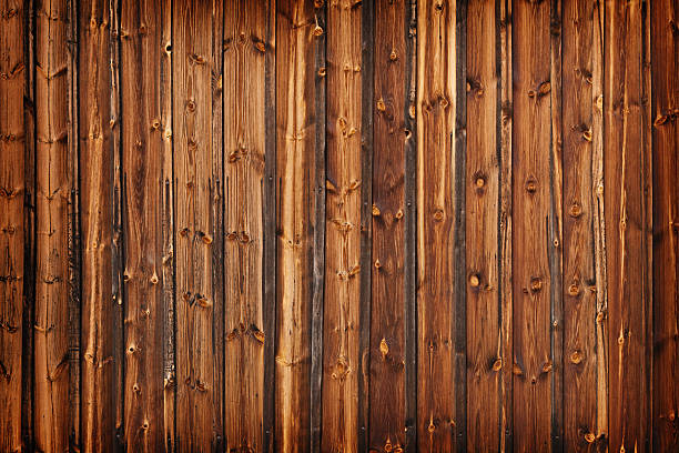 istock Old larch boards - grunge background 148067008