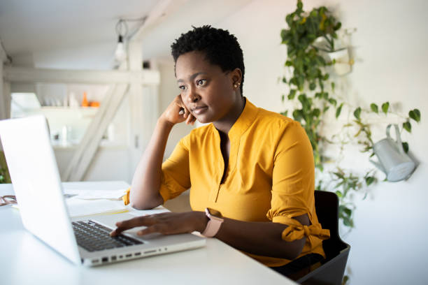 istock Young woman working from home 1480676577