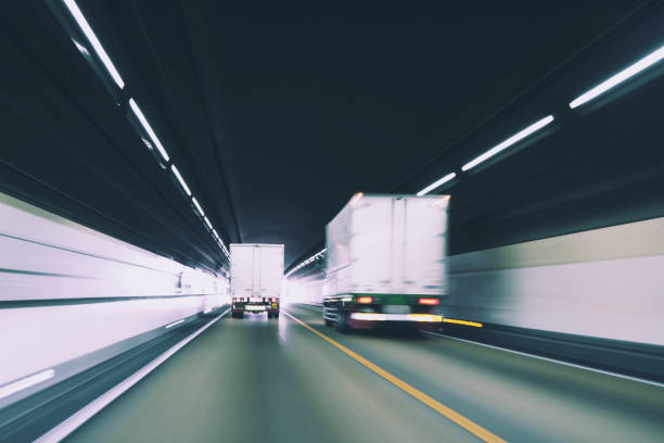 istock Highway tunnel and traffic image 1480682057
