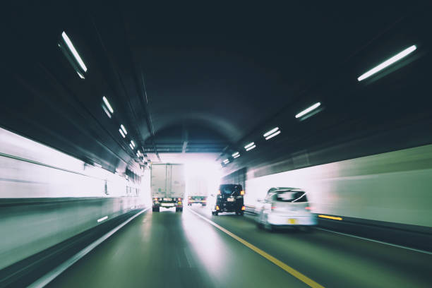 istock Highway tunnel and traffic image 1480682399
