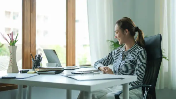 Photo of Business people in the office are planning a strategy for the future of the business.