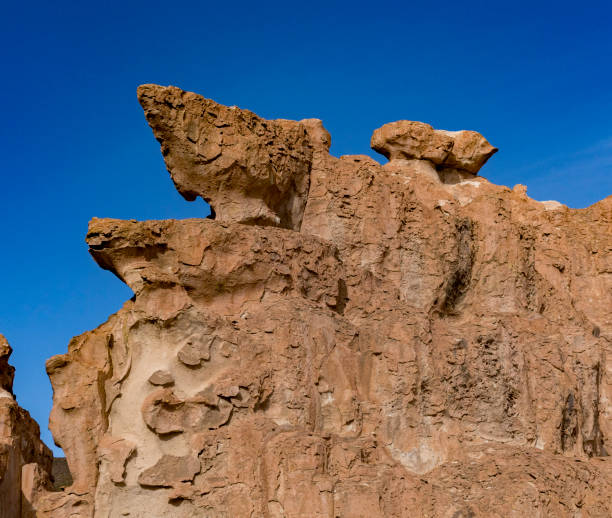 istock Rock formations in Bolivia at 16,000 feet elevation, carved by constant wind 1480717293