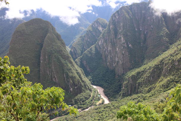 istock Panorama view from Machu Picchu Ruins in Peru 1480718059