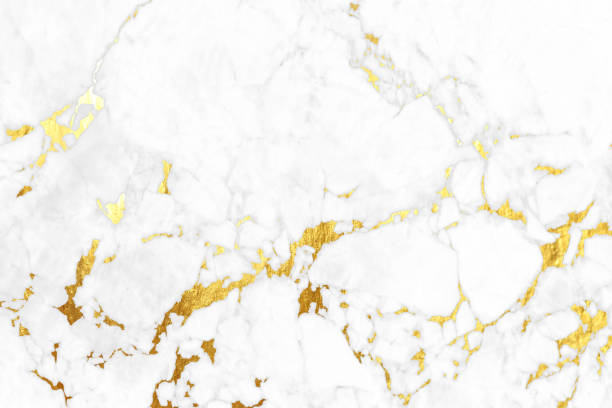 istock Marble with golden texture wall background 1480723517