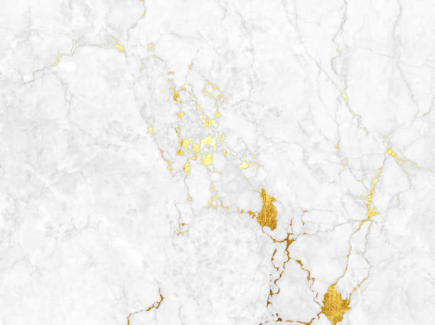 istock Marble with golden texture wall background 1480723520