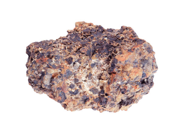istock Granite stones, rock isolated on white background 1480724326