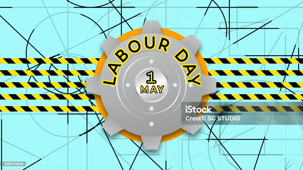First May Now First May Labour Day Illustration Image Stock Illustration - Download ...
