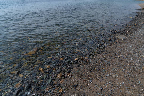 Sea foam, Sand, and Pebbles