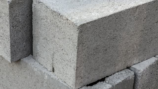 Concrete building blocks
