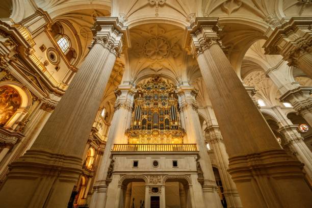 istock Interior of Granada Cathedral, Andalusia, Spain 1480731124