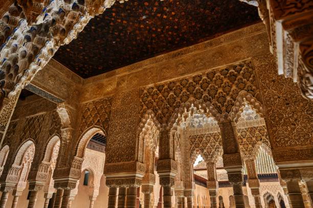 istock Alhambra is a palace and fortress complex located in Granada, Andalusia, Spain 1480731675