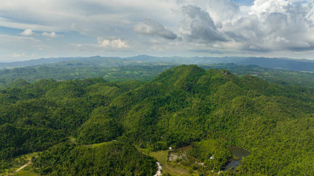 istock Aerial view of mountain landscape. Philippines. 1480733361