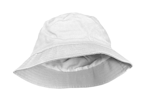 istock White bucket hat isolated on white background 1480739071