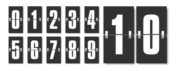 Random Numbers Flipboard 30+ Flipboard Counter Number Stock Illustrations, Royalty-Free Vector ...