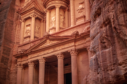 The Treasury at Petra, Jordan.