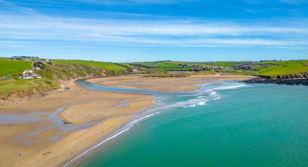 istock Bantham Beach at Bigbury on Sea in Devon 1480750804