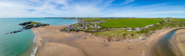 istock Panorama over Burgh Island and Bigbury-on-Sea 1480751377