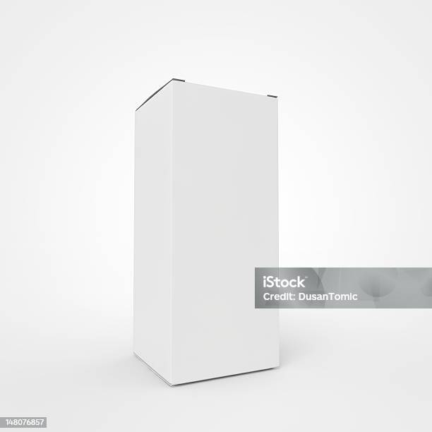 Unbranded Drug Box Stock Photo - Download Image Now - Beauty Product, Blank, Box - Container