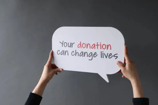 Photo of Your donation can change lives