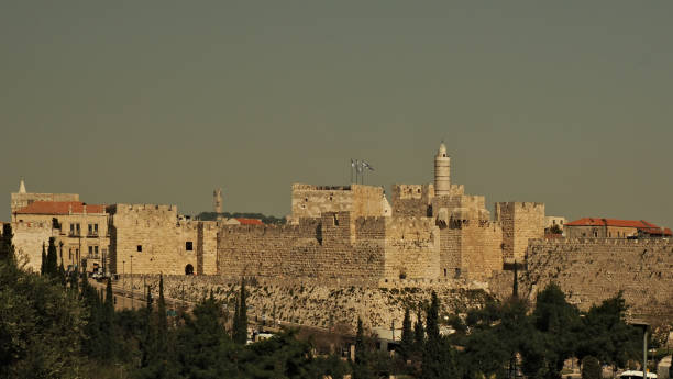 istock Panoramic view over the Tower of David in Jerusalem 1480795702