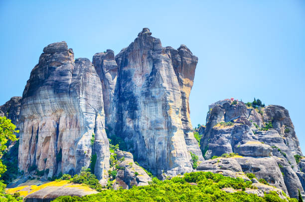 meteora - kalambaka foto e immagini stock