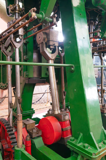 istock Fragment of ship main engine. Engine room of the ship 1480812413