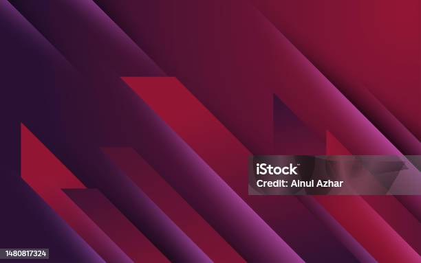 Red Digon Shape Modern Abstract Dark Red Diagonal Stripe Geometric Shape Background ...