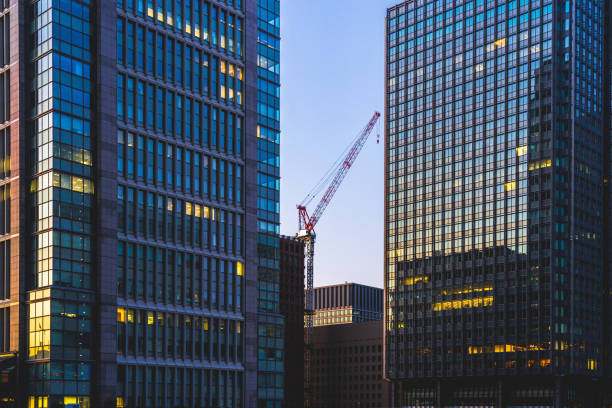 Skyscraper district in Marunouchi in Tokyo