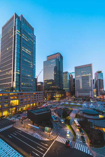 istock Skyscraper district in Marunouchi in Tokyo 1480817494