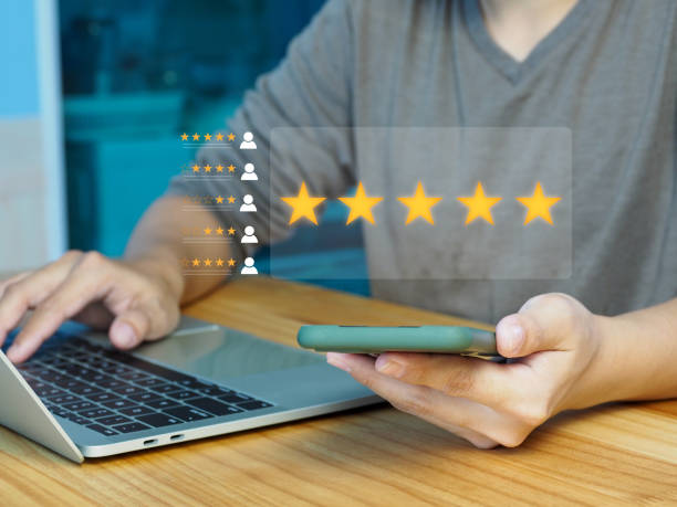 istock User usage survey Evaluation of the services provided by the customer. 1480820993