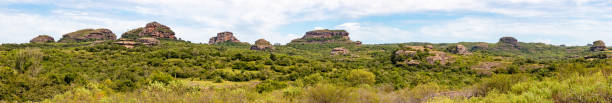 istock Panorama of Geological formations and forest 1480827408
