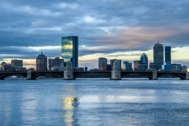 istock View of Boston Back Bay district from Cabmridge waterfront at cloudy spring morning 1480844723