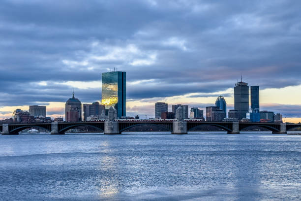 istock View of Boston Back Bay district from Cabmridge waterfront at cloudy spring morning 1480844738