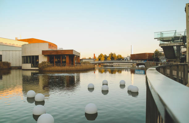 istock Lake inside shopping center 1480850028
