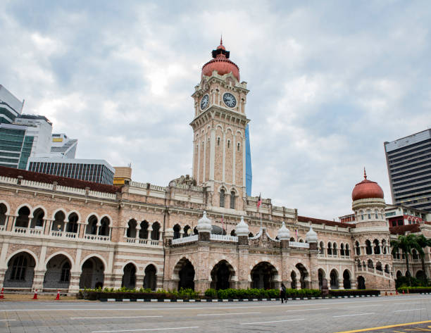 istock Sultan Abdul Samad Building Is Historical landmark In Kuala Lumpur with cloud 1480850997