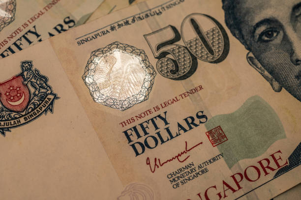 istock 50 Dollars Singapore bank note closeup view 1480851036
